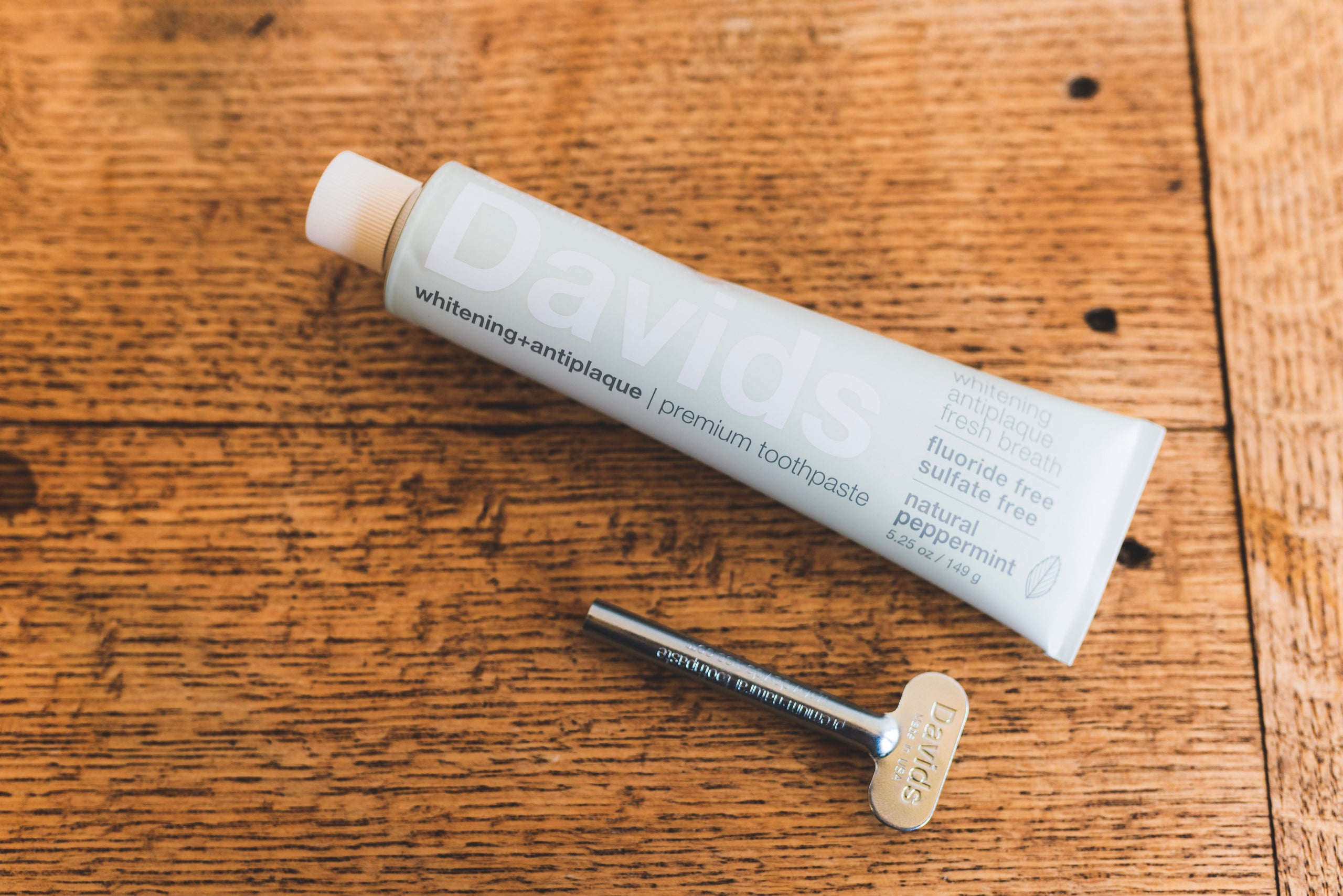 Davids Premium Natural Toothpaste Clean Refillery